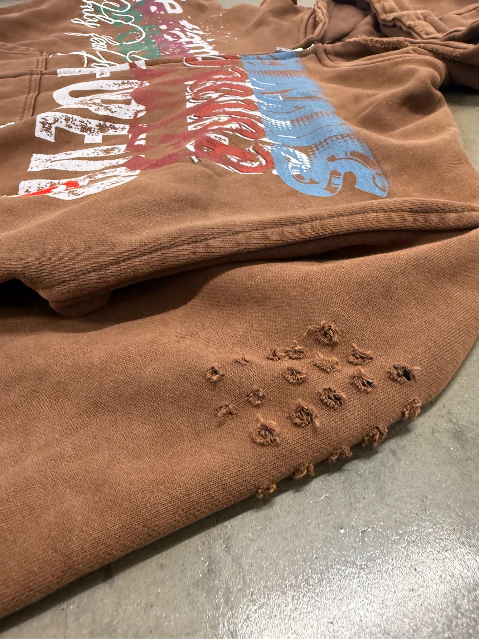 Brown "Forever" Hoodie